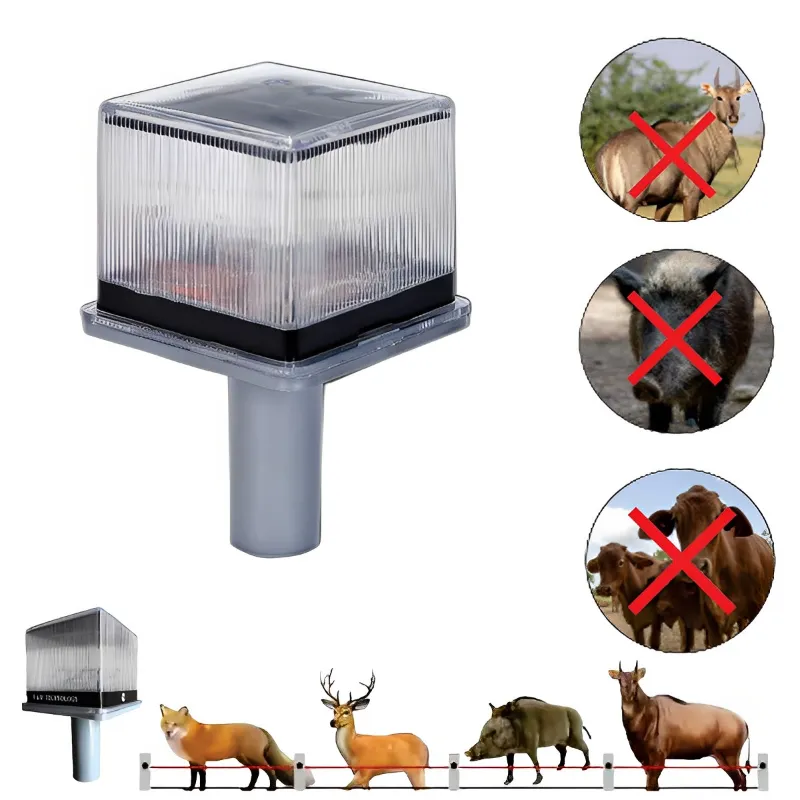 High Quality 6 volt, 100 mAh Smart Solar LED Light Repelling Device with Lithium Ion Battery(Pack-1 Pc)