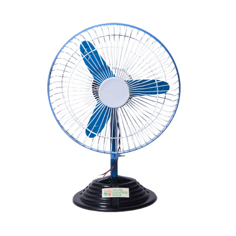Solar Universe India DC 12V Table Fan, 9 inch Blade