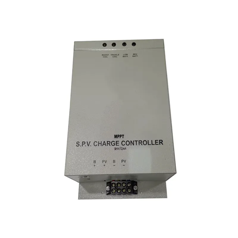 Gramstrong 24V- 20Amps with LED Display and 9V USB Output MPPT Solar Charge Controller for Indoor Use  for Home Usage