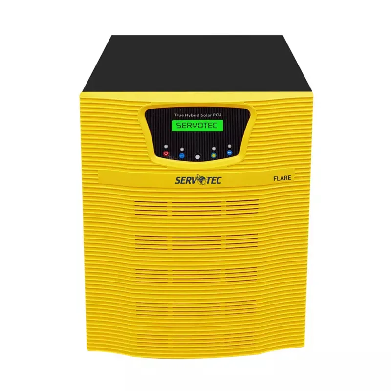 Servotech 7.5KVA 96V Flare Series 8596 MPPT Off-Grid Pure Sinewave Intelligent Solar Inverter with Dual Technology Support