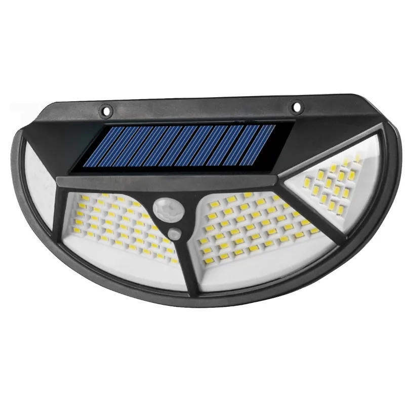 GIGAWATTS GW-603 Solar Wall Light 102 LED Night Lamp Wireless Fixture for Home Outdoor, Garden, Porch & Yard Decoration 