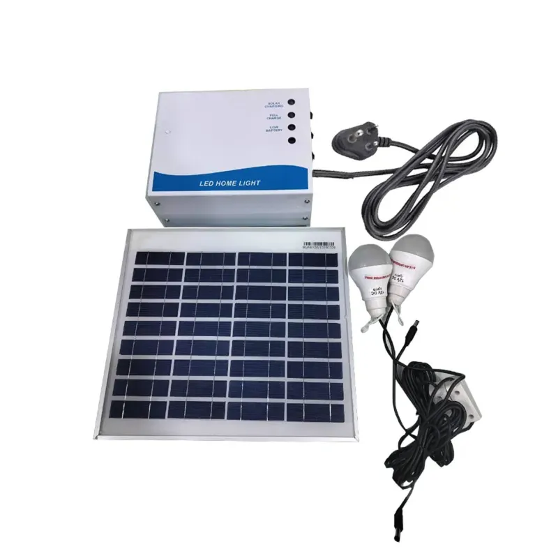 Gramstrong 6 Watt Solar Light Set with LED Bulbs and Mobile Charging Kit Providing an Efficient and Reliable Lighting Solution Home and Indoor Usage 