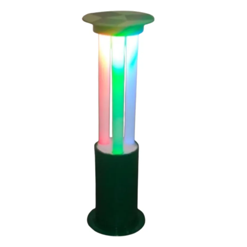 Premium Quality 2.5 Feet Solar Garden Light with 3W Solar Panel  Bollard Light For Outdoor Usage and Garden Decoration