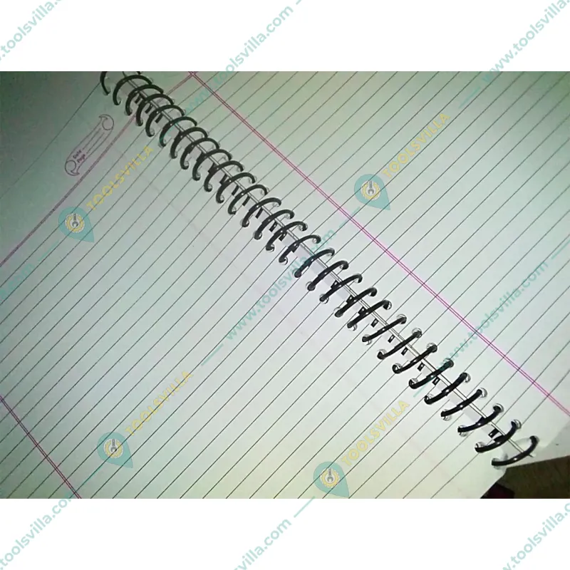 Ars Tech Full Scape Spiral Binder Machine, 15 Sheet & 45 Round Holes and 2 Pvc Cover At a Time