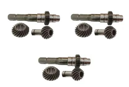 Spline Shaft 3 Pieces Set for Gear Head of Brush Cutter