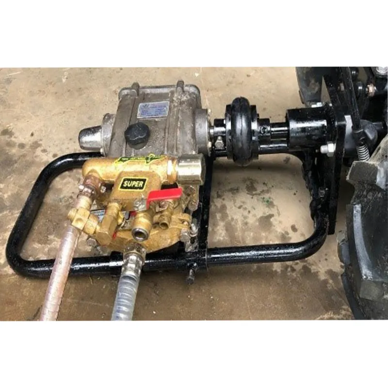 SPRAYMAN Spray Pump Attachment with SP-45A  HTP Pump for Back Rotary Power Weeder