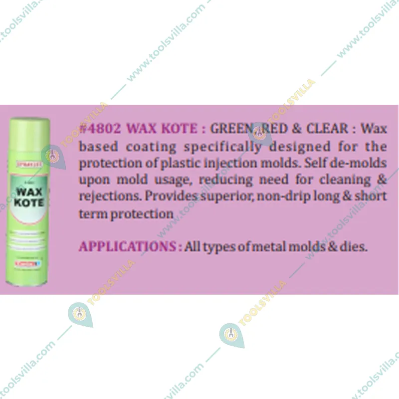 Sprayzet 700 ml Wax Kote, for corrosion prevention