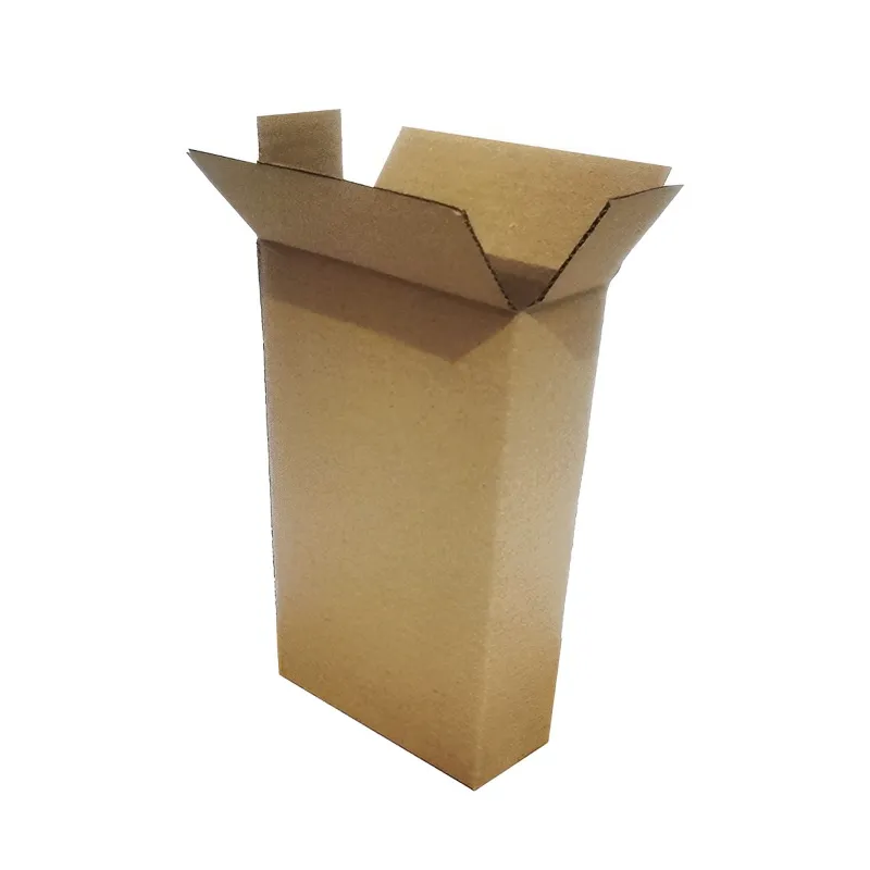 MM Will Care Corrugated Square Packaging Material Boxes for Packing/Shipping (Brown, 5 x 2 x 9 Inch)