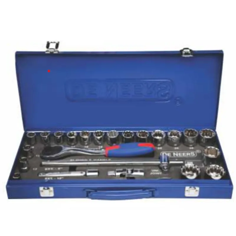 De Neers 1/2 inch Square Drive Bi-hexagonal socket set ( DN-22M-BH)