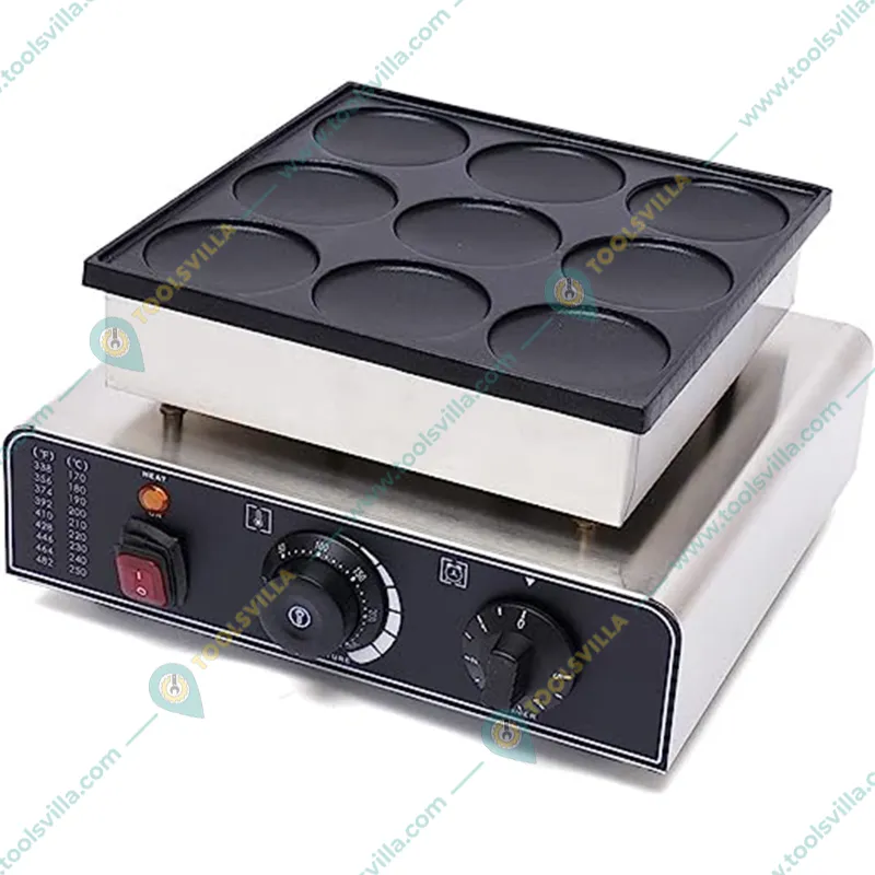 Commercial Stainless Steel Pancake Making Machine, 900W