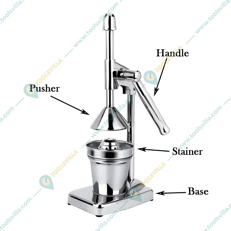 Heavy Duty Stainless Steel Hand Pressure Type Juicer Machine