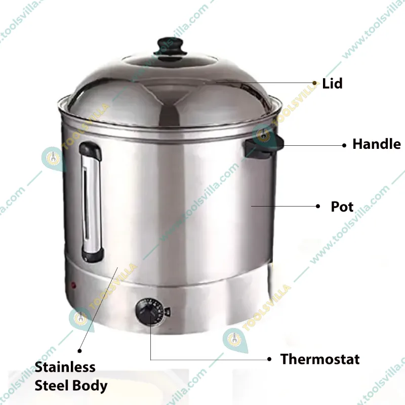  Commercial Stainless Steel 48 Liters Electric Corn Steamer