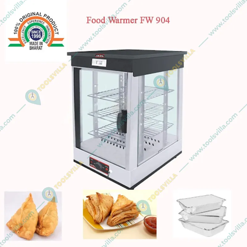  Akasa FW 904 Stainless Steel Food Warmer