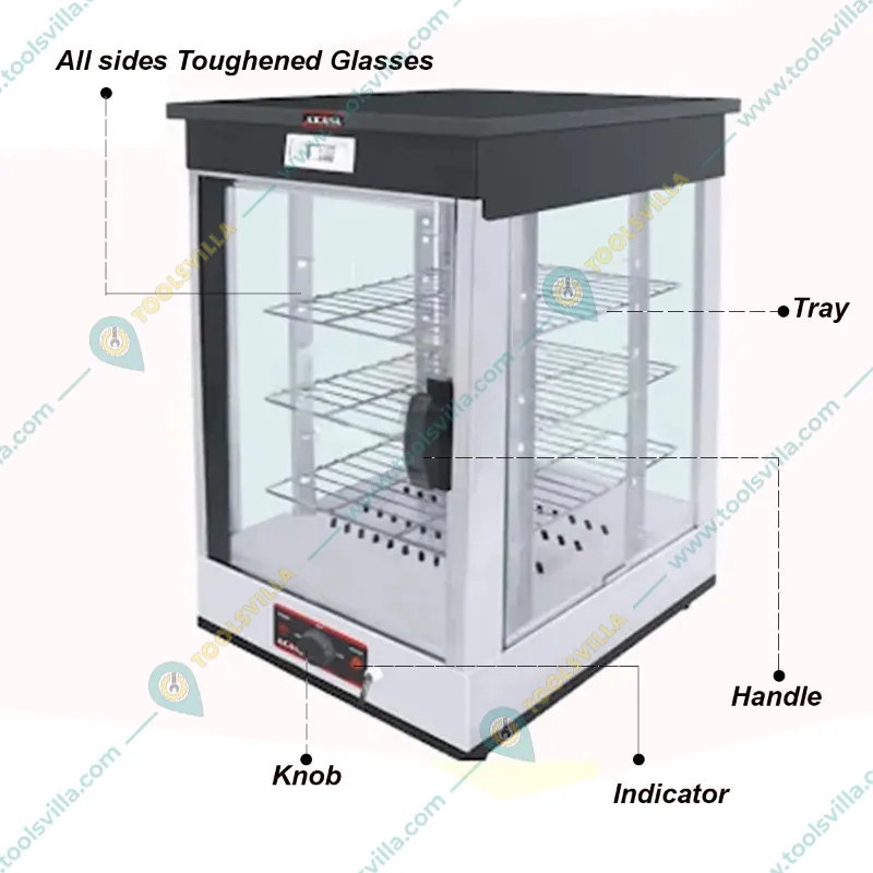  Akasa FW 904 Stainless Steel Food Warmer