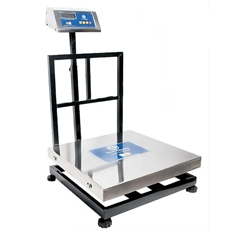 True Weight SS Platform Scale Weighing Machine, 500kg Capacity (TWP-500) with 1-Year Warranty