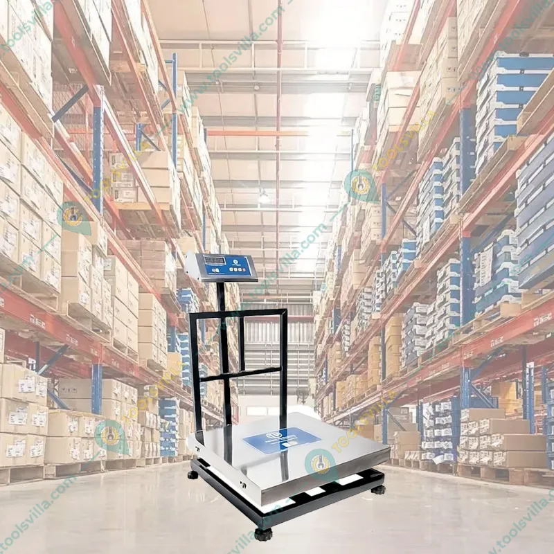 True Weight SS Platform Scale Weighing Machine, 50kg Capacity (TWP-50) with 1-Year Warranty