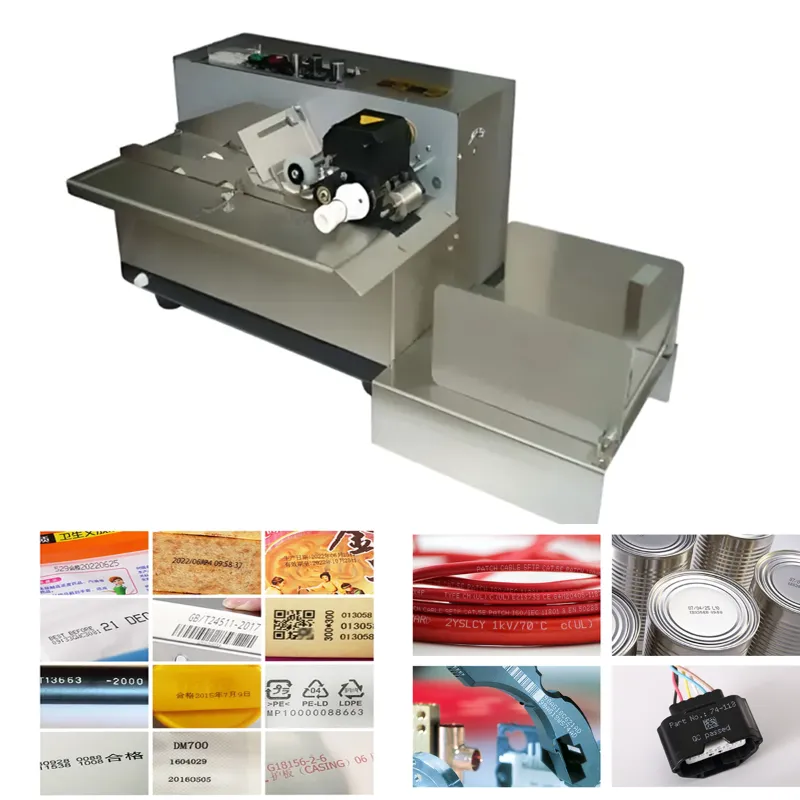 Automatic Stainless Steel Batch Coding Machine, 100 prints/min , 220 V