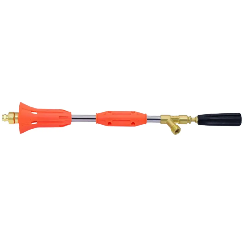 High Quality 600 mm Stainless Steel material Flower Ceramic Spray Gun for HTP & Power Sprayer