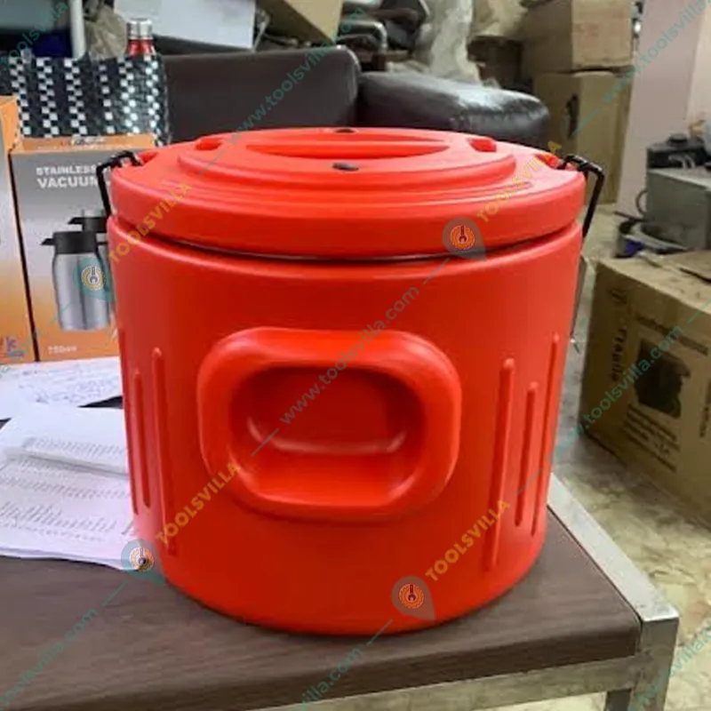 Commercial Stainless Steel Food Container, 50 litres Capacity