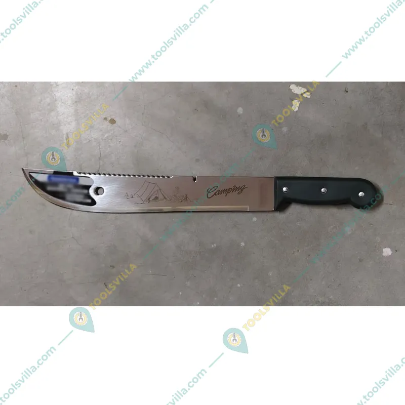 Stainless Steel 12 inch Camping Machete (Knife) of Polypropylene Handle