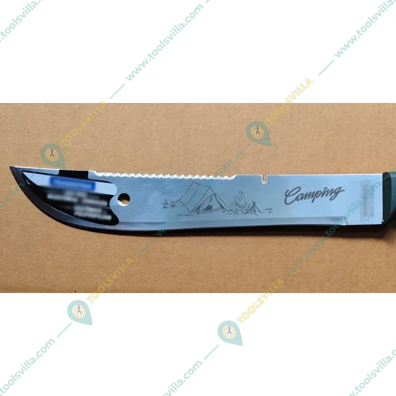 Stainless Steel 12 inch Camping Machete (Knife) of Polypropylene Handle