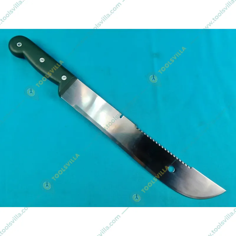 Stainless Steel 12 inch Camping Machete (Knife) of Polypropylene Handle