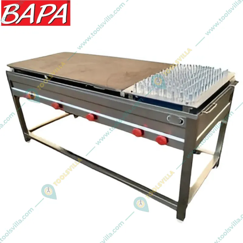 Bapa Premium Quality 15x30x32 inch Stainless Steel Chapati Bhatti