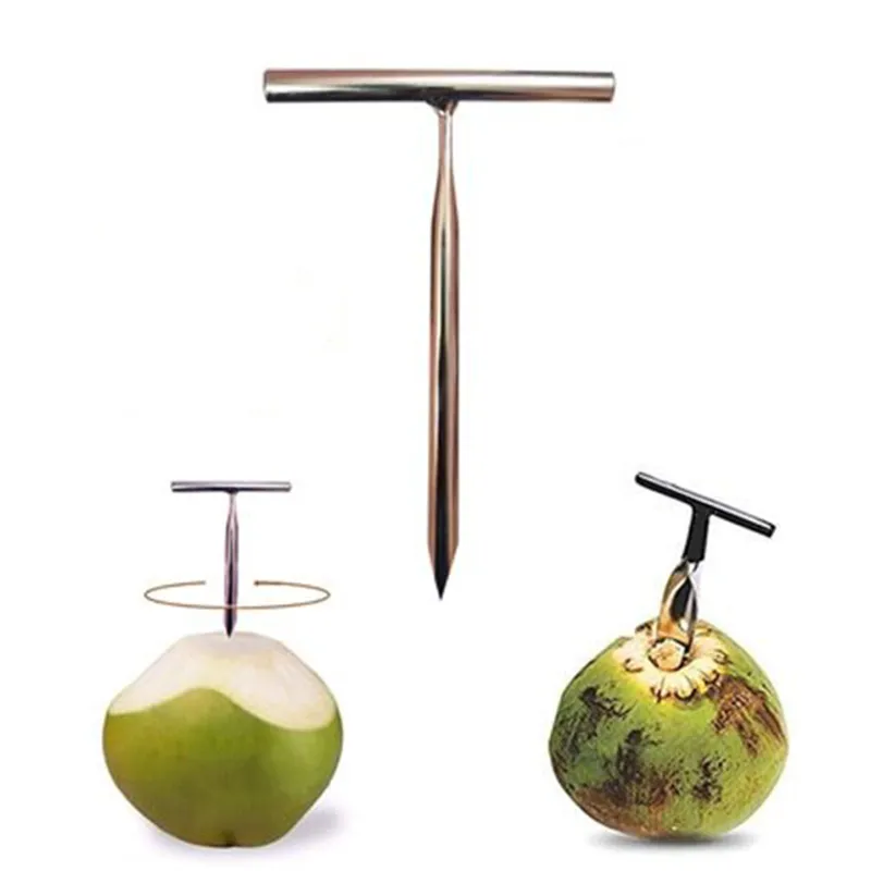 DailyFreshCoco Stainless Steel Tender Coconut Opener (Pack of 3)
