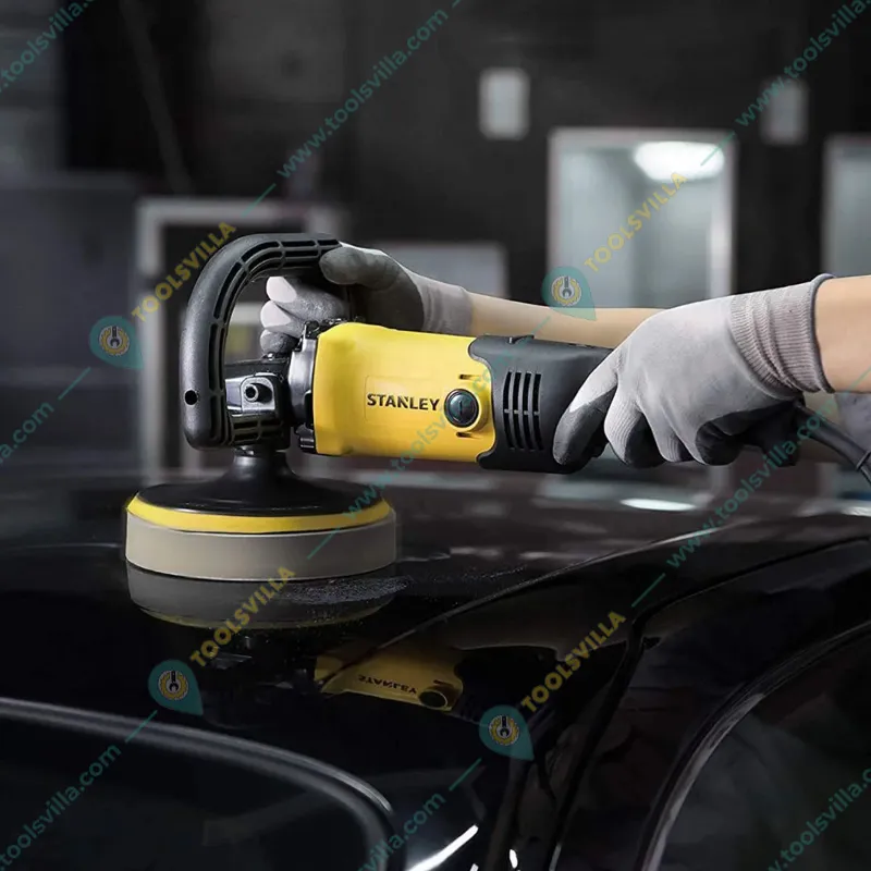Stanley 180 mm 1300 Watt Car Polisher, 3600 RPM (SP137)