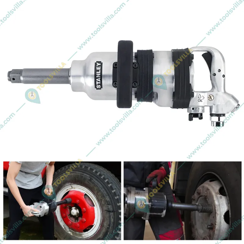 Stanley 1 Inch Impact Wrench, 4000 RPM Speed & 2168 Nm Max. Torque (97-558LA)