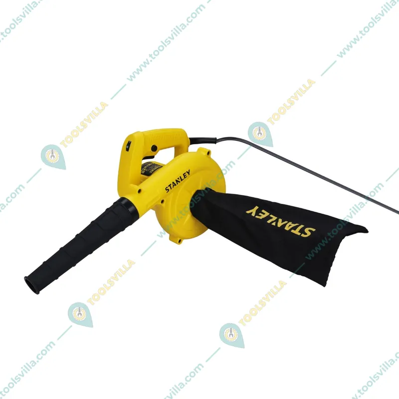 Stanley 600 Watt Variable Speed Blower or Air Blower with Accessories, 16000 RPM (STPT600) 