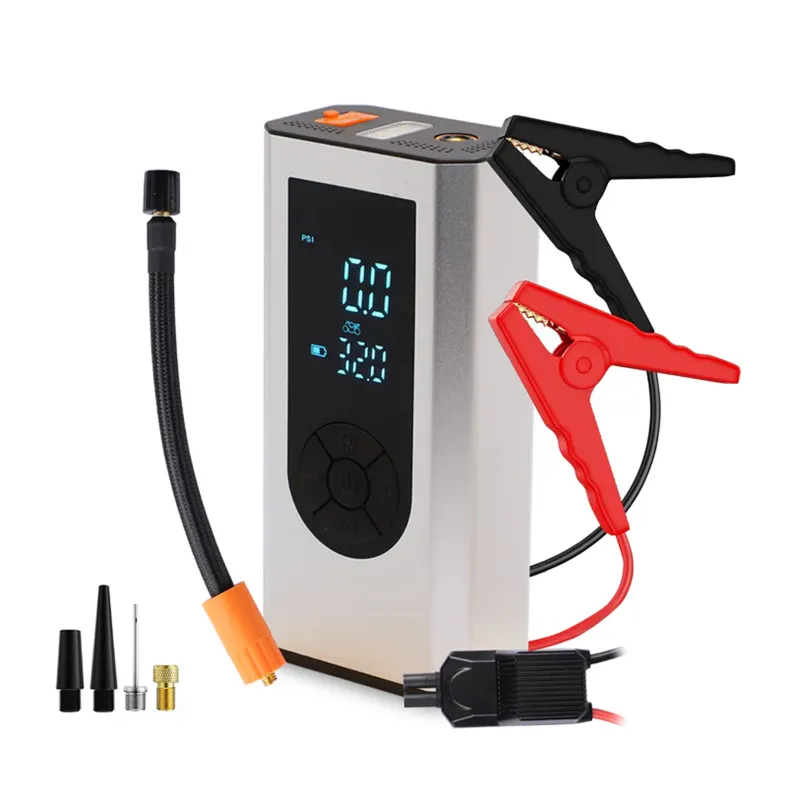 STARQ 15000 mAh Smart 2-in-1 Battery Jump Starter & Tyre Inflator, 160 PSI