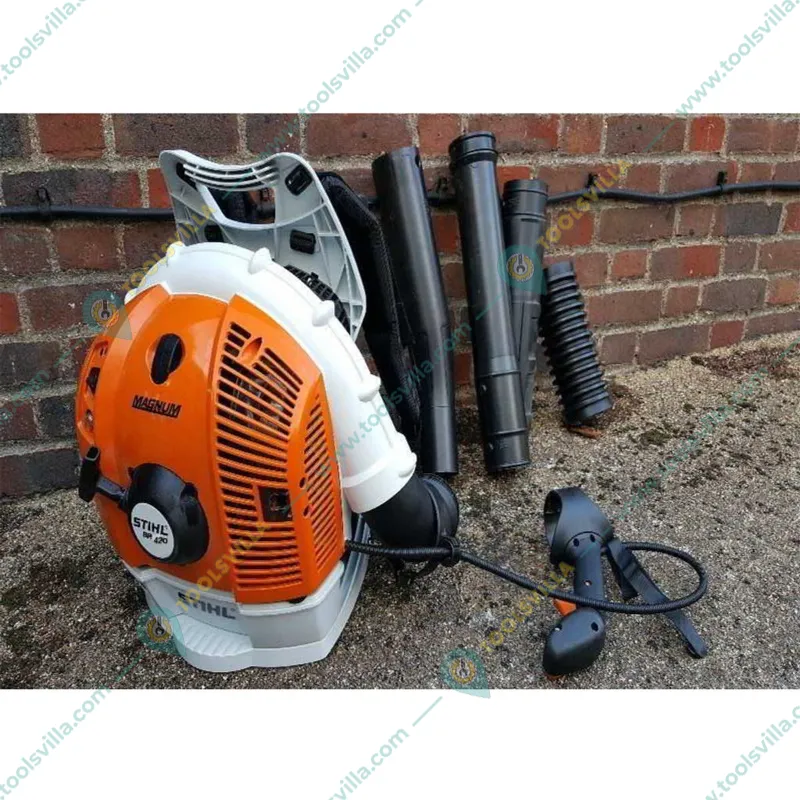 Stihl BR-420, 56.5-cc Powerful Backpack Petrol Leaf Blower