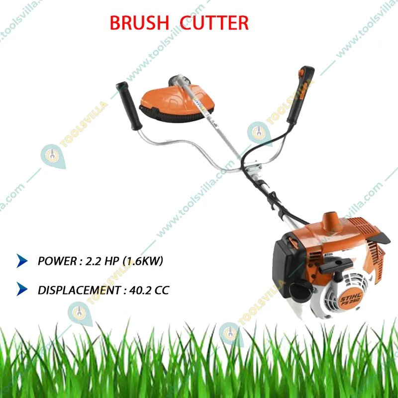 Stihl Heavy Brush Cutter FS 250, With 2 Stroke 40.2 CC Petrol Engine For Heavy Agriculture & Gardening Purpose