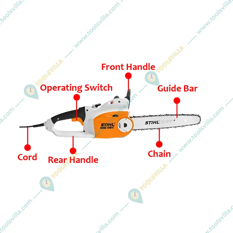 Stihl MSE 170 Electric Chainsaw with 14 inch Guide Bar