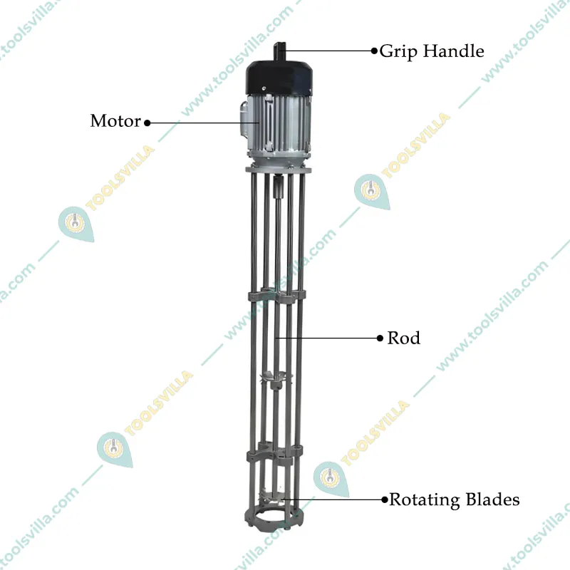 200 Liter Stirrer Machine with 1 HP Motor