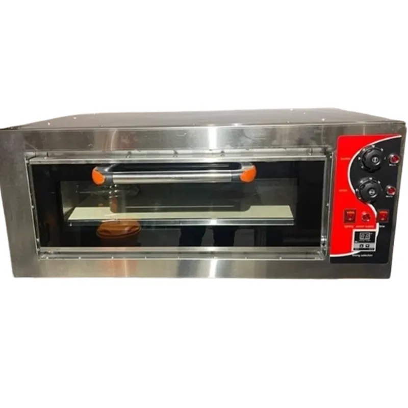 18x24 inch Stone Base Electric Pizza Oven, Stainless Steel Body 