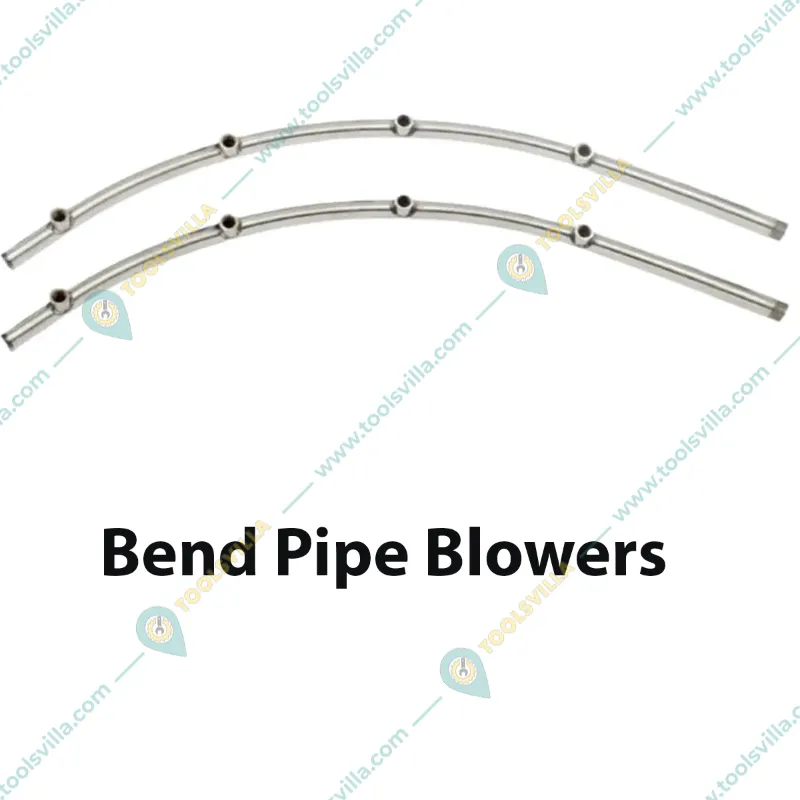 Heavy Duty 30 Inch 4 N Set Straight and Bend Pipe Blowers  Combo for Agriculture and Garden Use