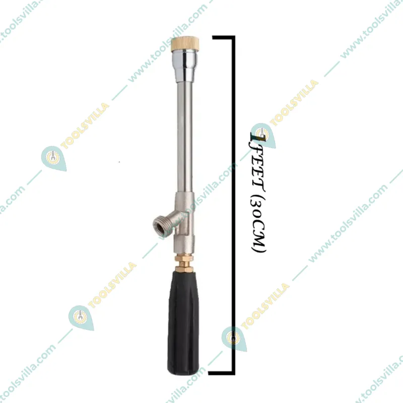 High Pressure Apple Master Spray Straight Gun 1 Feet(30 cm) For Power Sprayer(Pack-2 Pieces)