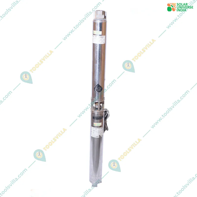 Solar Pump and Solar Panel Combo-1HP Water Submersible Pump & 4 pieces Solar Panel by Solar Universe India (1 year Warranty)