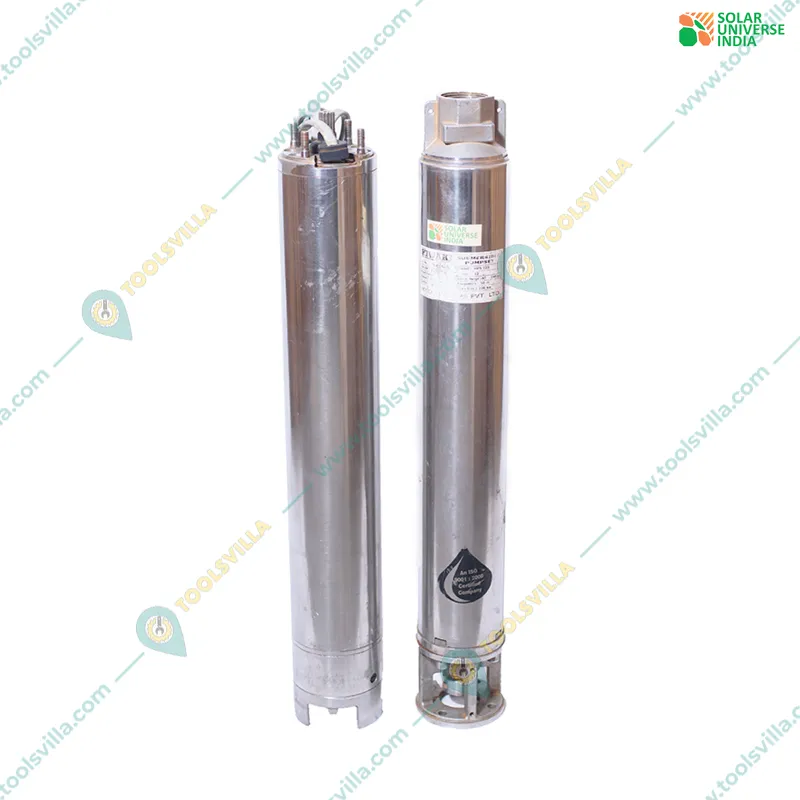 Solar Pump and Solar Panel Combo-1HP Water Submersible Pump & 4 pieces Solar Panel by Solar Universe India (1 year Warranty)
