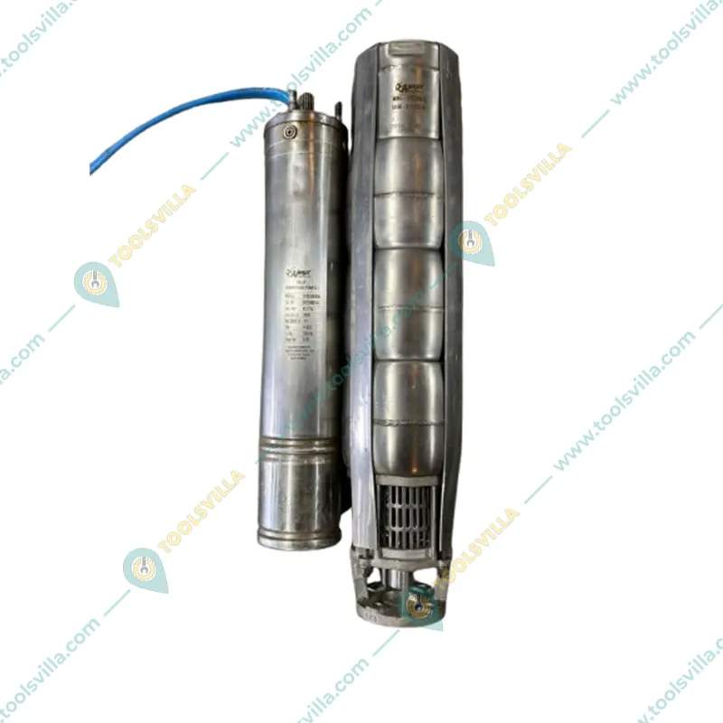 Amrut 10HP 50m 380V Oil Filled Solar Water Submersible Pump With Controller (1 Year Warranty)