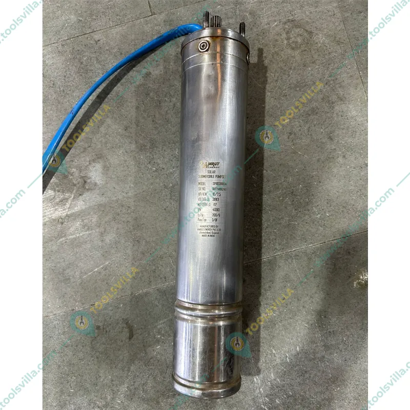 Amrut 10HP 50m 380V Oil Filled Solar Water Submersible Pump With Controller (1 Year Warranty)