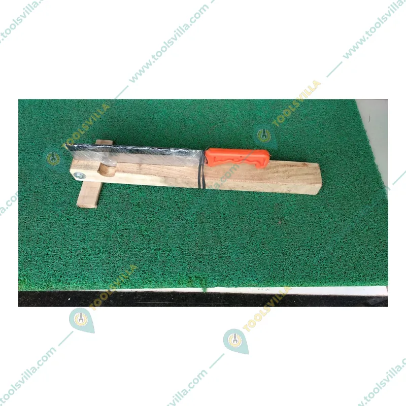 Manual Sugarcane Bud Cutter with Wooden Base