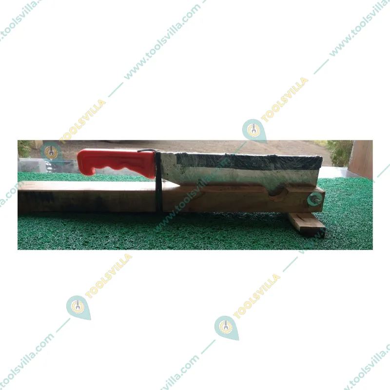 Manual Sugarcane Bud Cutter with Wooden Base