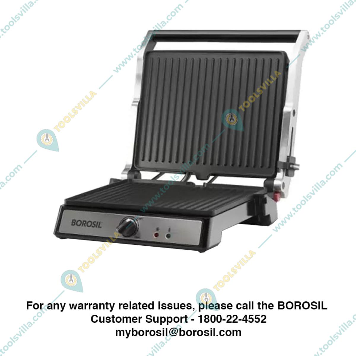 Buy Borosil Super Jumbo 180 Degree Grill Sandwich Maker, 2000 W Online at  Best Prices in India - JioMart.