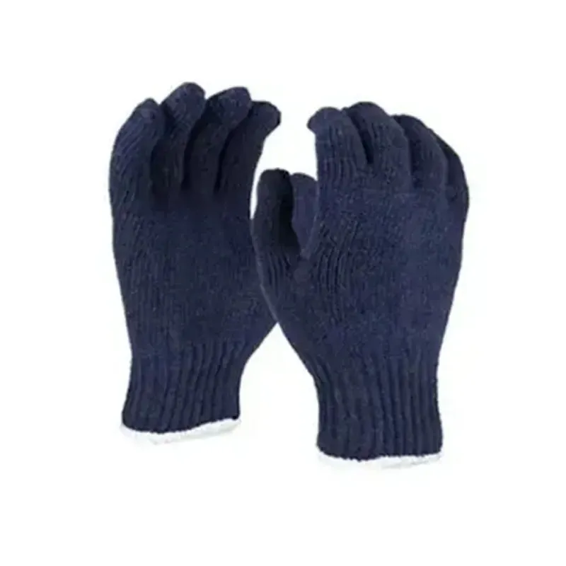 Super Safety Pack of 50 Pairs, Knitted Cotton Multipurpose Safety Gloves 60 Gram, Unisex