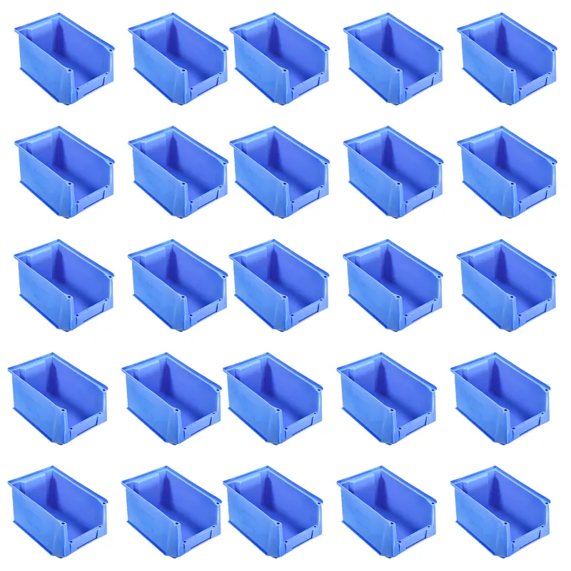 Supreme 230x150x127 mm Blue Storage Bin, Premium Plastic Material (BIN-25)(Pack-25 pcs)