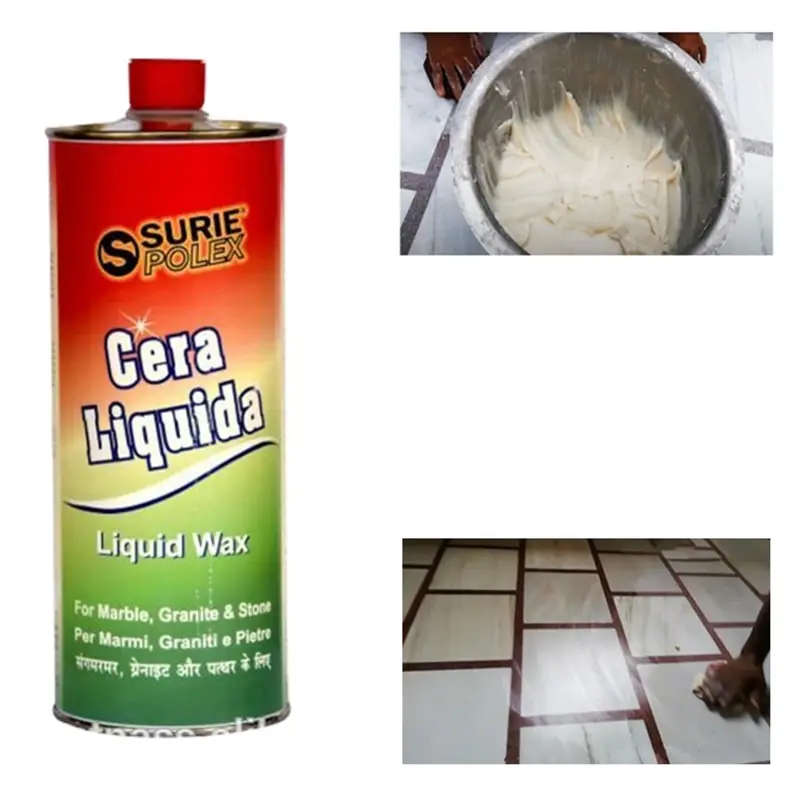Surie Polex 1 Litre Cera Liquida Liquid Wax for Stone, Marble, Ceramic & Tile