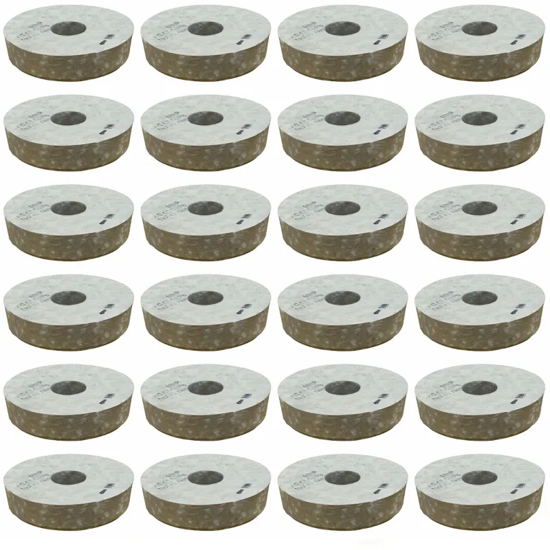 Surie Polex 5 Inch (125 mm) Magnesite Bond Abrasives Snail Lock (CRB5 MAG) - Pack of 24